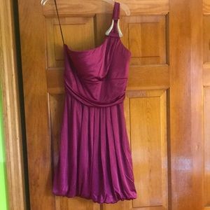 One shoulder dress size medium